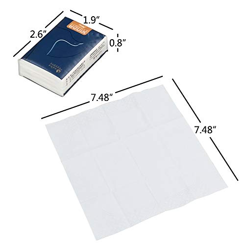 Hommp 4-Ply Pocket Packs Facial Tissues (120 Packs) #TOP3