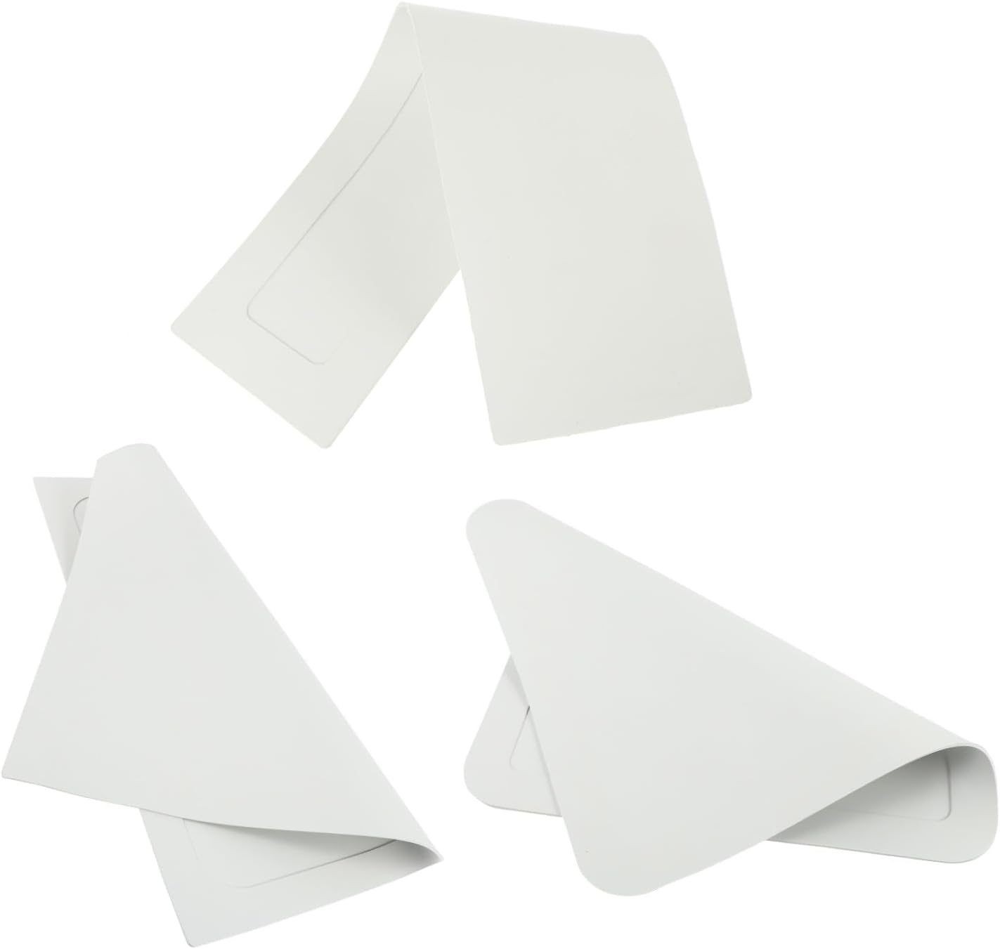 BESPORTBLE 5pcs Rubber Baseball Base Set Thrown Plate for Softball Kickball and Backyard Practice Design for Use