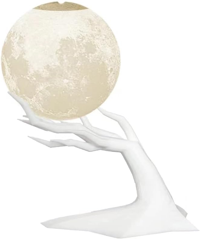 ShiZhen Humidifier 3D Moon Lamp Humidifier with LED 3 Colors Night Light USB Aromatherapy Diffuser Home Desk Humidifier