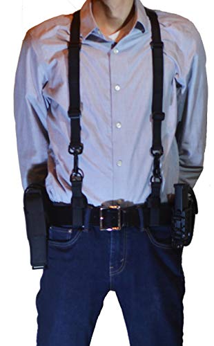Tactical 365 Operation First Response Nylon Police Duty Belt Suspenders (Metal Hardware V3) #TOP3