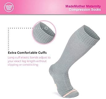 Maternity Compression Socks-Multi Fit Compression Stockings for Pregnancy
