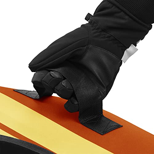 Retrospec Snowslide Tow 60” Inflatable Snow Tube With Puncture Resistant Rubber, 2 Xl Grab Handles And Nylon Tow Strap For Children And Adults | Winter Snow Sports, Sledding And Snow Tubing #TOP5