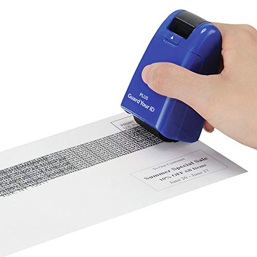 The Original Guard Your Id Identity Protection Stamp Security Wide Roller (Blue) Is-500Cm #TOP2