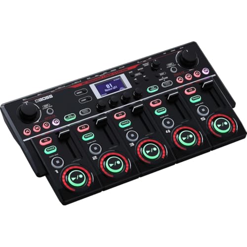 BOSS RC-505mkII Loop Station | Industry-Standard Tabletop Looper, Updated & Enhanced | 5 Simultaneous Stereo Phrase Tracks | Massive Onboard Effects Selection | Ultra-Durable Faders by BOSS - Image 4