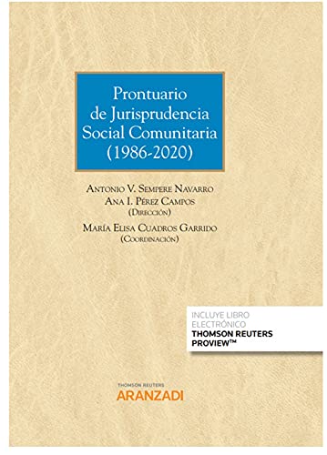 Portada de Prontuario de Jurisprudencia Social Comunitaria