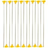 15PCS Juguetes de Flechas de Repuesto Ventosa Flechas reemplazo para Tiro con Arco Ventosa Flechas Juguete Tiro con Arco La Flecha de Ventosa de 42 cm es Segura para Disparar al Aire Libre (Blanco)
