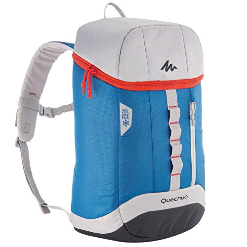 FORCLAZ Isothermal Backpack For Camping And Hiking - 20 Litres - Ice