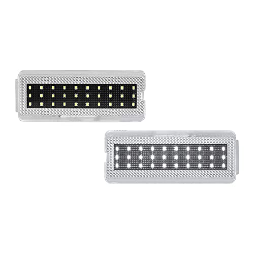 Luz LED interior de cortesía Ford F-450 con alta luminosidad y carcasa transparente resistente