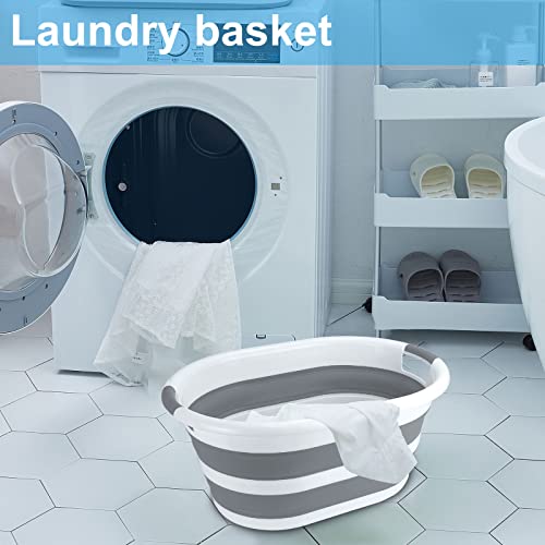 ddLUCK Banheira dobrável multifuncional para animais de estimação, banheira portátil para gatos para