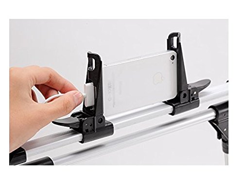 AFUNTA Tablet Stand, Adjustable Portable Foldable Phone Holder for Floor Desk Sofa Bed, Compatible iPad 2 3 4 5 Samsung Iphone6-16 Plus, Car, Bedroom, Kitchen, Office