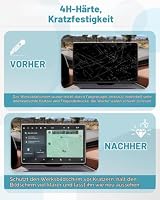 CDEFG Kompatibel mit Skoda Kodiaq ii 2024 2025 2026 Facelift Navigation Schutzfolie 6H Kratzfest 13 Zoll GPS Displayschutzfolie Navi Folie Kompatibel mit Kodiaq 2 RS Zubehör 2 Stück – Ansicht 2