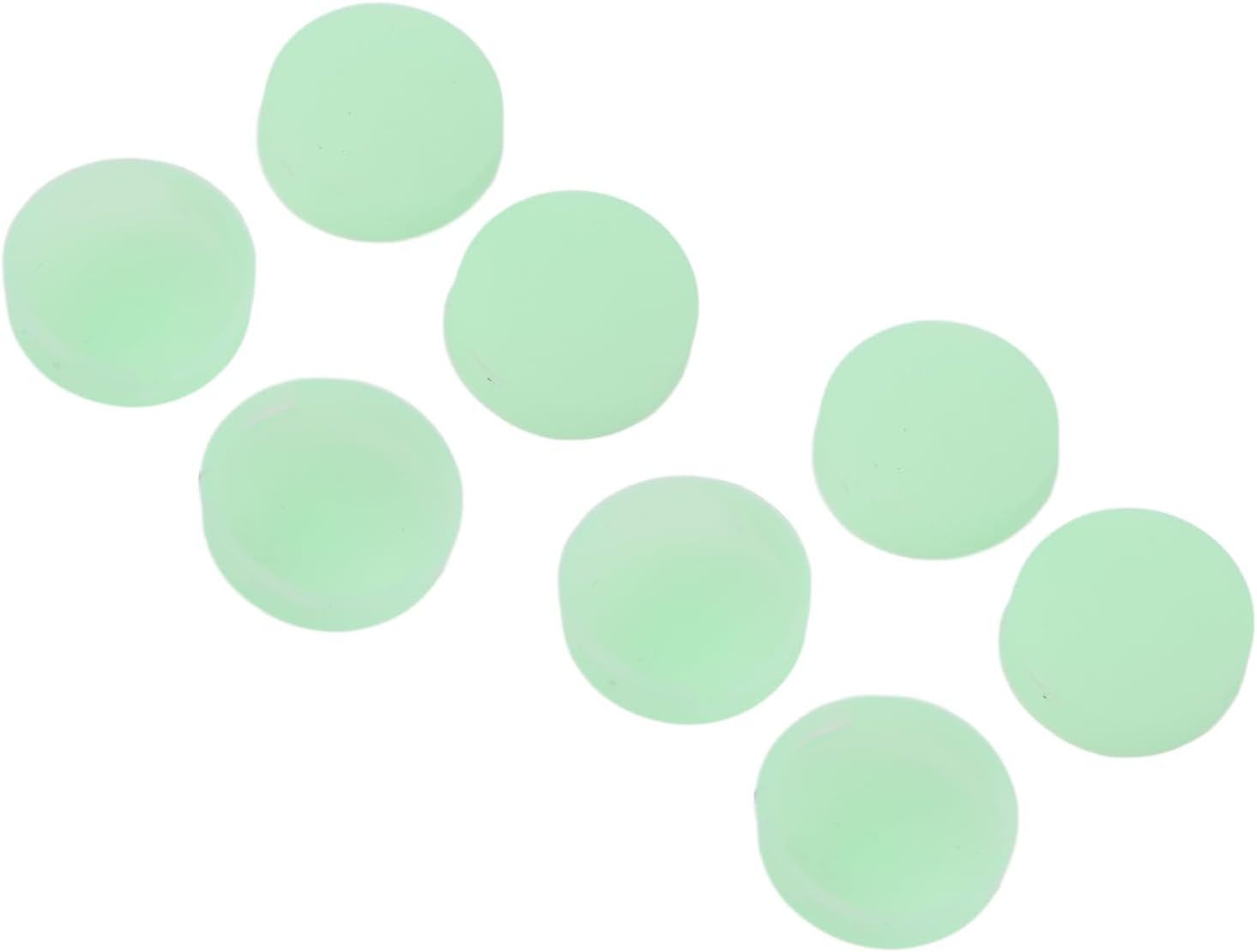 Doorbell Button Replacement,Doorbell Pro Buttons Replacement with 8Pack Buttons 4Pack Screws, Silicone Responsive Video Doorbell Buttons Compatible with Doorbell Pro (Fluorescent Green)