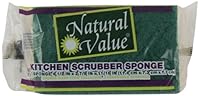 Algopix Similar Product 4 - Natural Value Kitchen Scrubber Sponge