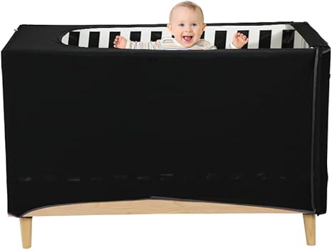 blackout crib canopy