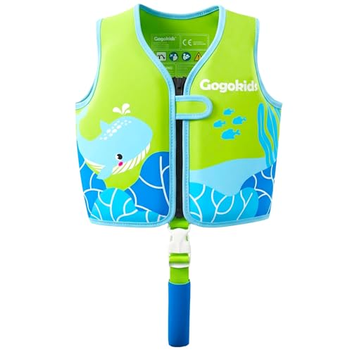 Gogokids zwemvest voor kinderen 15-30 kg van ultrazacht neopreen