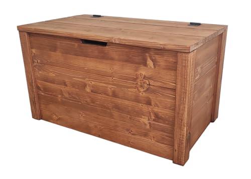 TOTAL WOOD 2012 Cassapanca baule contenitore porta legna porta oggetti in legno 70x40x40 CM