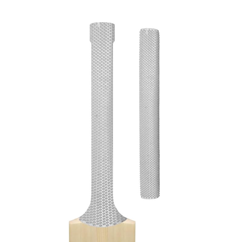 Cricket Bat Grips โ Premium Rubber Cricket Bat Grip Tape for Maximum Hold & Shock Absorption (1, White, Octopus)