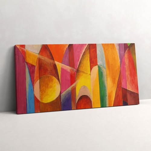 Impression sur toile abstraite pour illuminer un mur sombre