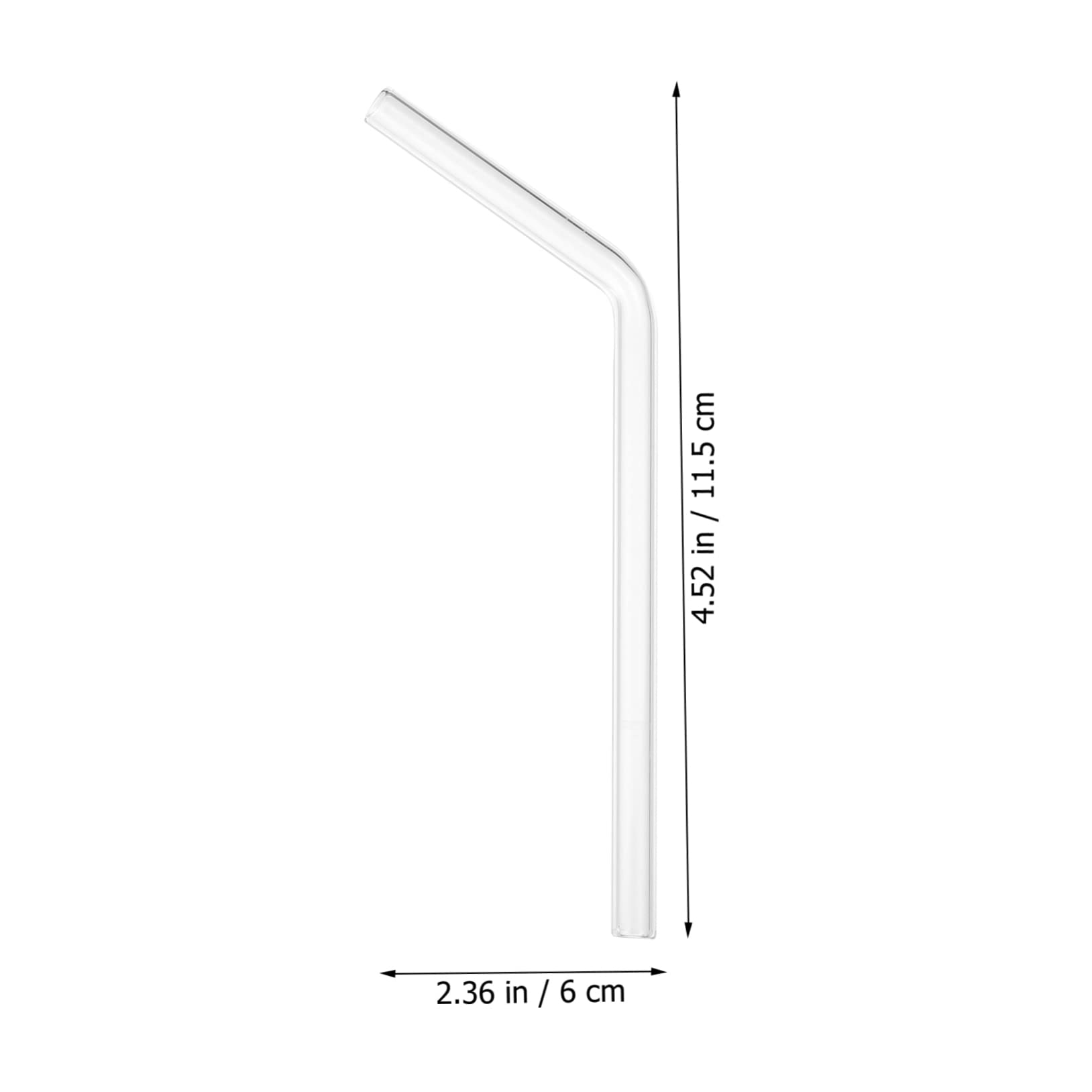 Set Da 40 Tubi Di Vetro Trasparenti a Gomito Per Esperimenti Chimici, Tubi Di Vetro Borosilicato Angoli 45°/60°/90°/120°, Strumenti Di Laboratorio Per Esperimenti Biologici e Chimici