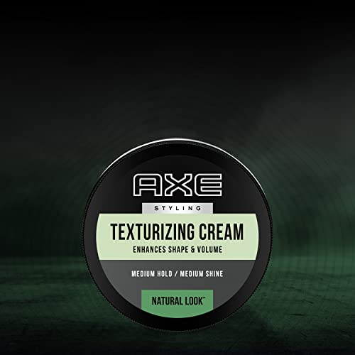 Axe Texturizing Cream Hair Styling Cream With Medium Hold And Medium Shine Natural Look Enhances Shape And Volume 2.64 Oz #TOP6