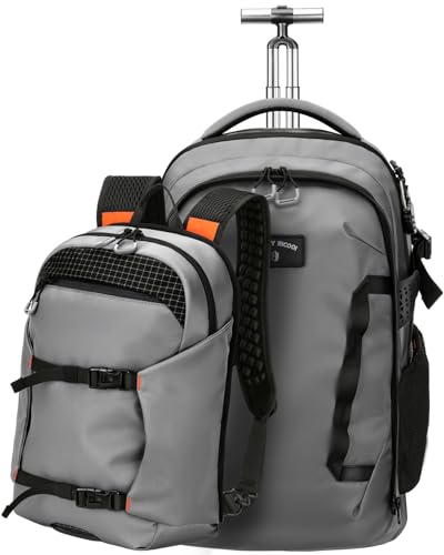 2-in-1 Detachable Backpack and Daypack