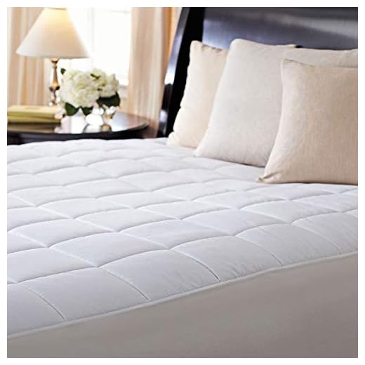 Sunbeam Premium Quilted Electric Heated Warming Mattress Pad - California King Auto Shut Off 10 Heat Settings