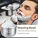 Grandslam Shaving Soap Bowl, 304 Heavy Duty Stainless Steel Shaving Lather Bowl for Men, Double Layer Heat Preservation, Create Rich Shaving Cream and Keep Your Lather Warm