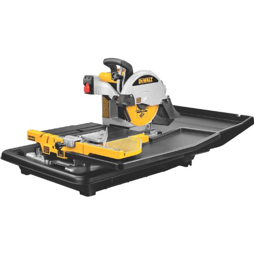 Dewalt Wet Tile Saw, 10-Inch, 1.5-Hp (D24000) #TOP3