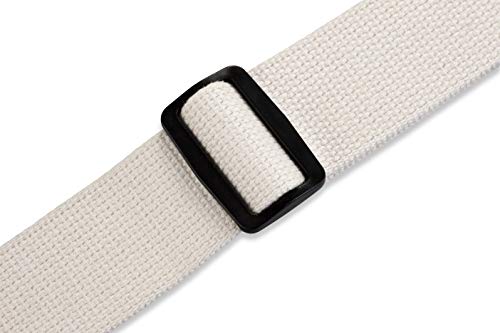 Levy's Leathers Mssc8-Nat Signature Series Cotton Guitar Strap, Natural #TOP2