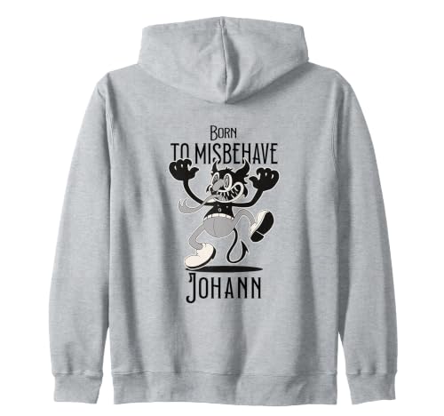 JOHANN - Cool Boy Name with cute Devil - Born to Misbehave �W�b�v�p�[�J�[
