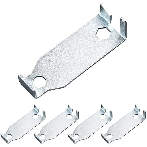 Zookpr 5 Pcs 822-25 Removal Key for Bobrick Toilet Paper Dispenser Key, Removing B2740 Toilet Paper Dispenser Spindle and 822 Series Bathroom Soap Dispenser Top Trim Cover