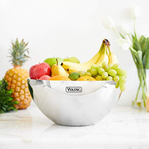 Viking Culinary Insulated Stainless Steel Beverage & Serving Bowl, 11.8 Quart, Dishwasher Safe #TOP10