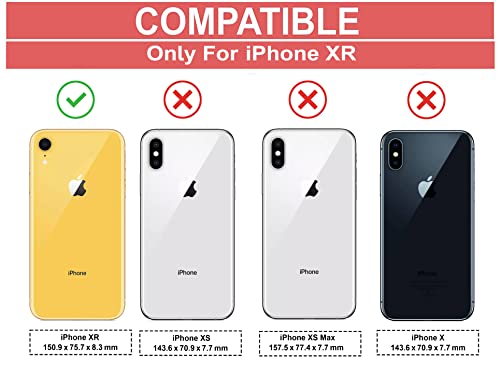 Image of Zapcase Back Case Cover for iPhone XR | Compatible for iPhone XR Back Case Cover | 360 Degree Protection | Soft and Flexible (TPU | Transparent)