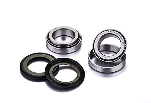 Factory Links OEM Series® Steering Stem Bearing Kit for Honda CRF 250R (2010-2013) and CRF 450R (2009-2012) – OEM-Spec Tapered Bearings & Seals | SSK-H-400