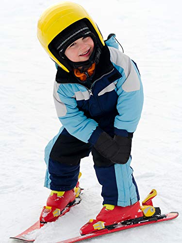 4 Pairs Kids Ski Gloves Waterproof Warm Snow Mittens Winter Warm Gloves for Outdoor Activities4