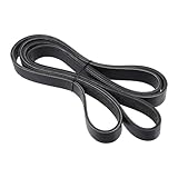 Hihaha No.99367C2090 Keilrippenriemen für Toyota Avalon 2005-2008 / Innerer Keilrippenriemen/Langlebiges EPDM / 1 Stück Schwarz