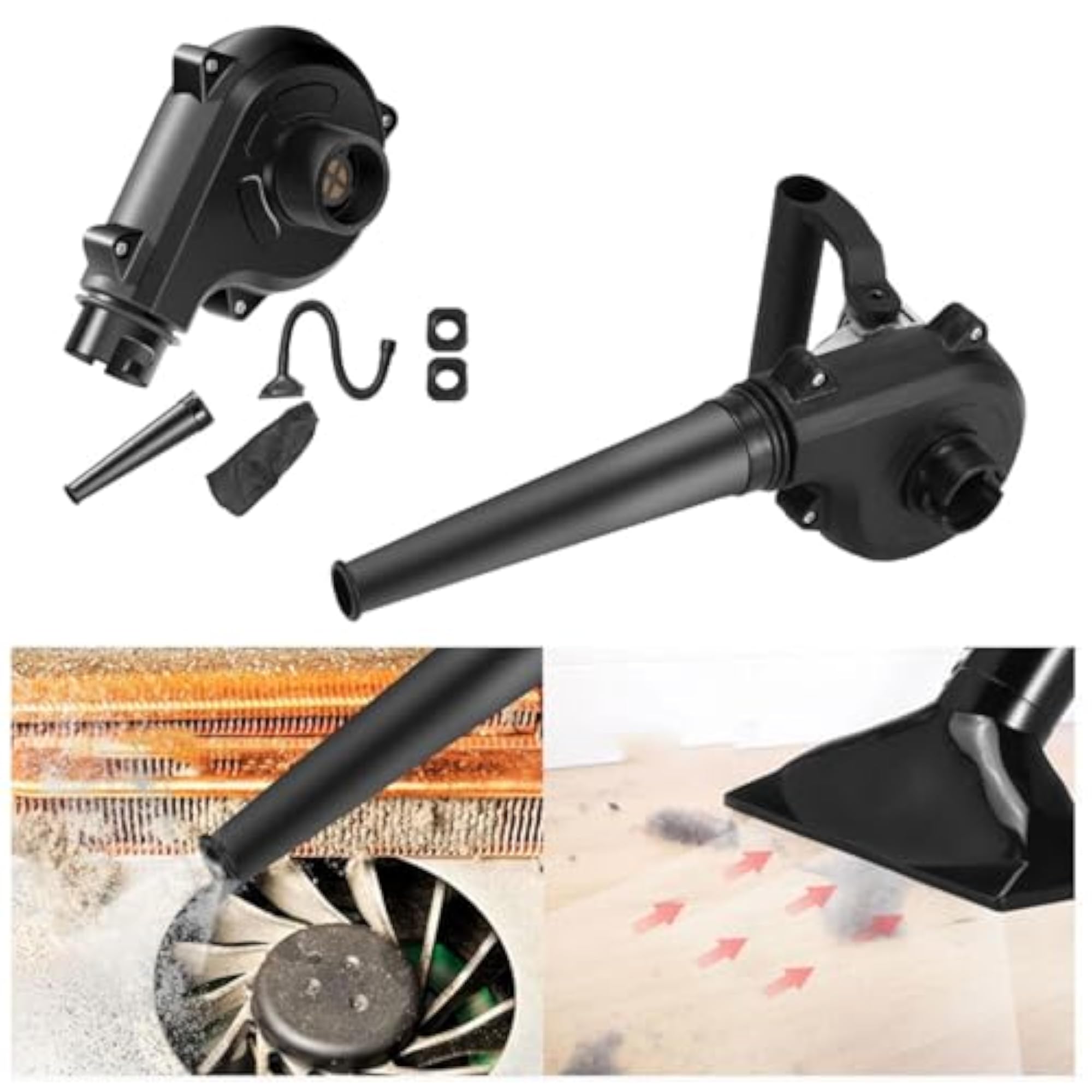 Angle Grinder to Blower Adapter Set