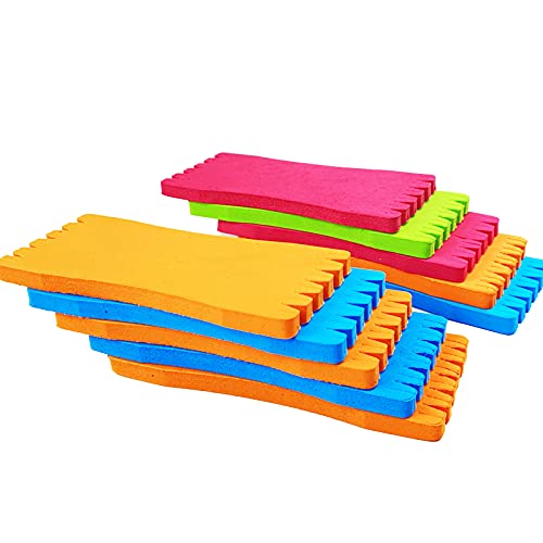 M MCTION Suporte de linha de gancho organizador de linha de pesca, placa de espuma, anzóis de pesca