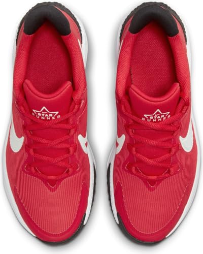 Nike Star Runner 4 Boys DX7615-600 (University RED/Summit White-B), Size 6.53