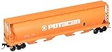 Bachmann Trains - Canadian 4 Bay Cylindrical Grain Hopper - Potcan - HO Scale