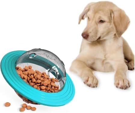 Brinquedo para Cachorro e Gato - Tigela de Petiscos e Rações Interativa