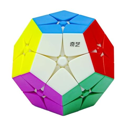 FUNNYXZ QY 2x2 Megaminx stickerless Speed Cube Kilominx Puzzle Cube Cover