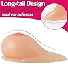 OSEMISS Seno in Silicone/Tene finte Autoadesive Realistiche 1 Paio B-EE Forme del Seno per Mastectomia Protesi Crossdress Travestito Cosplay,Nude,C|Cup (800g/Pair)