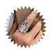 Produktbild Inilbran Boho Pfau Vogel Ringe Vintage Silber Pfau Offene Ringe Ethnischen Phönix Wunder Vogel Ringe Gothic Einstellbar Stapeln Ringe Schmuck Für Frauen Und Mädchen