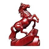 Esculturas Y Aďornos De Caballo - Souvenir De Bendición En Madera Tallada A Mano | Decoración Equina Con Significado De Éxito Para Hogar | Oficina Salón Superiør De Mesa 2026 Año Nuevo Chino Navidad C