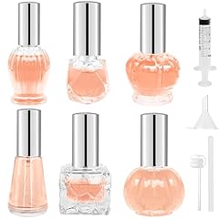 Bohoray 6 Pezzi Atomizzatore Profumo, 20ml Profumo Portatile Ricaricabile, Contenitore Spray Vuoto, Bottiglia di Spruzzo Portatile di Viaggio per Viaggiare, Festa, Vita Quotidiana