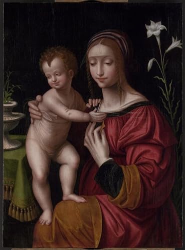 Cuadro famoso Bernardino Luini impresio de alta calidad pintura arte pared premium
