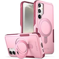 Coque Poetic Neon Series Pour Samsung Galaxy S24 Plus 5G - Double Couche Noire - Fine Et Résistante Aux Chocs