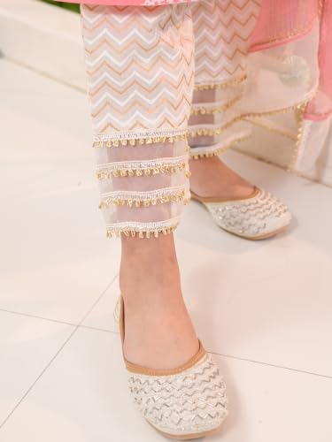 Image of Pspeaches Girls Kurta And Pant With Dupatta