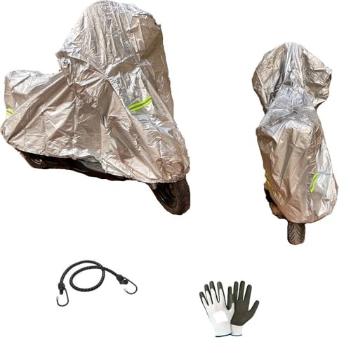 Compatible con Daelim NS 125 DLX Funda para Moto Scooter de Nailon Impermeable Talla L Cubierta para Scooter Moto Universal Funda antidesgarro antilluvia 232 x 100 x 125 cm